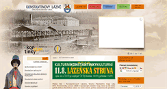 Desktop Screenshot of konst-lazne.cz